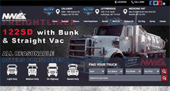 Desktop Screenshot of newwesttruck.ca